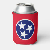 Tennessee-vlag Blikjeskoeler (Blikje Achterkant)