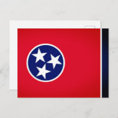 Tennessee-vlag Briefkaart (Voorkant / Achterkant)