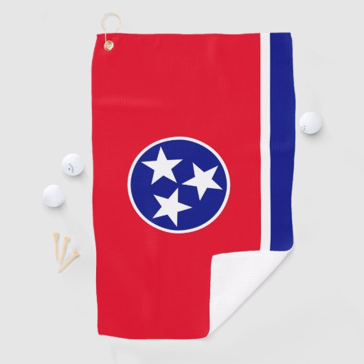 Tennessee-vlag Golfhanddoek (Insitu)