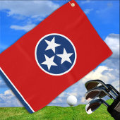 Tennessee Vlag & Tennessee State USA golf / sport Golfhanddoek