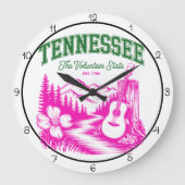 Tennessee Volunteer State Guitar Grote Klok (Voorkant)