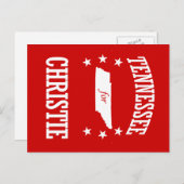TENNESSEE VOOR CHRISTIE BRIEFKAART (Voorkant / Achterkant)