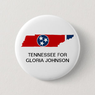 TENNESSEE voor Gloria Johnson Senaat BUTTON