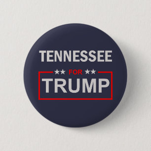 Tennessee voor Troef Ronde Button 5,7 Cm