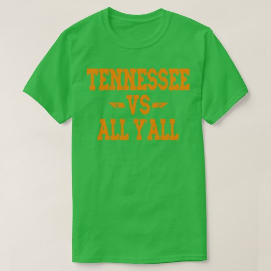 Tennessee vs All TShirt (Design devant)