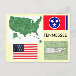 Tennessee, VS Briefkaart