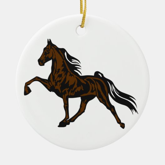 Tennessee Walker Keramisch Ornament (Voorkant)