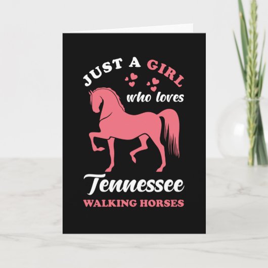Tennessee Walking Horse Kaart (Voorkant)