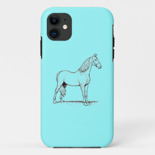 Tennessee Walking Horse - Standing iPhone 11 Hoesje