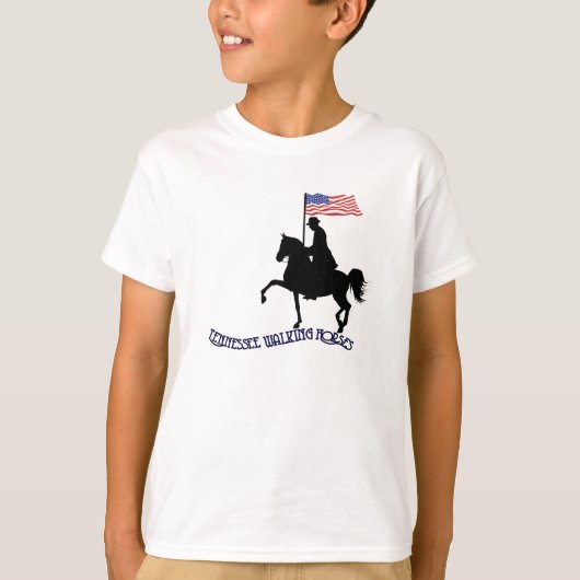 Tennessee Walking Horses T-shirt (Voorkant)