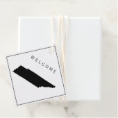 Tennessee welkomsttas cadeau Label bruiloft weeken (In situ)