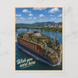 Tennessee Wish You Were Here State Serie Briefkaart