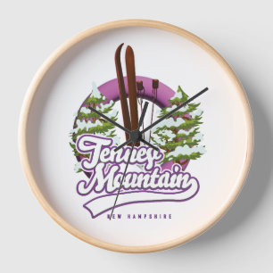 Tenney Mounnew hampshire ski logo