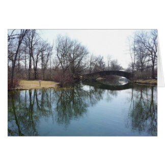 Tenney Park in de vroege lente