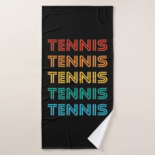 Tennis (Serviette de bain)