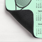 Tennis 2025 Kalender Mousepad Muismat (Hoek)