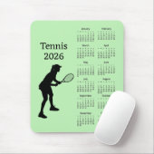 Tennis 2026 Calendar Mousepad Muismat (Met muis)