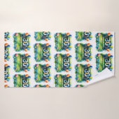 Tennis 30e anniversaire (Serviette de bain)