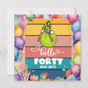 Tennis 40e verjaardag