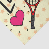 Tennis 60th Birthday Boy Tissuepapier (Detail)