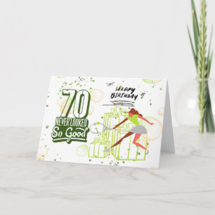 Tennis 70e anniversaire de la carte de joueur de t