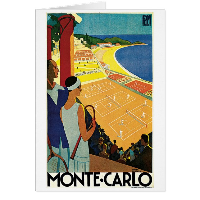 Tennis à Monte Carlo (Devant)