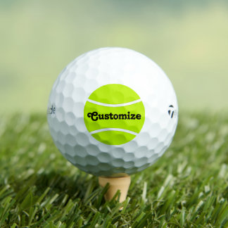 Tennis Aangepaste Speler of Team Naam Gepersonalis Golfballen
