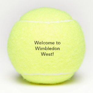 Tennis "Accueil vers Wimbledon occidental !" Balles de