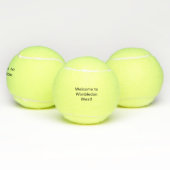 Tennis "Accueil vers Wimbledon occidental !" Balles de (Multiple)