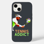Tennis Addict Case-Mate iPhone Case (Achterkant)