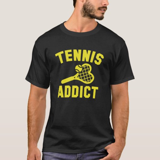 Tennis Addict T-shirt (Voorkant)