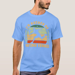 Tennis afspelen t-shirt
