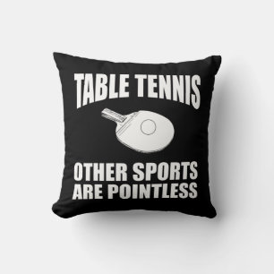 Tennis Apparel Novelty Fun Tennis Spelers D Kussen