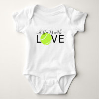Tennis Baby begint met Love Tennis Player