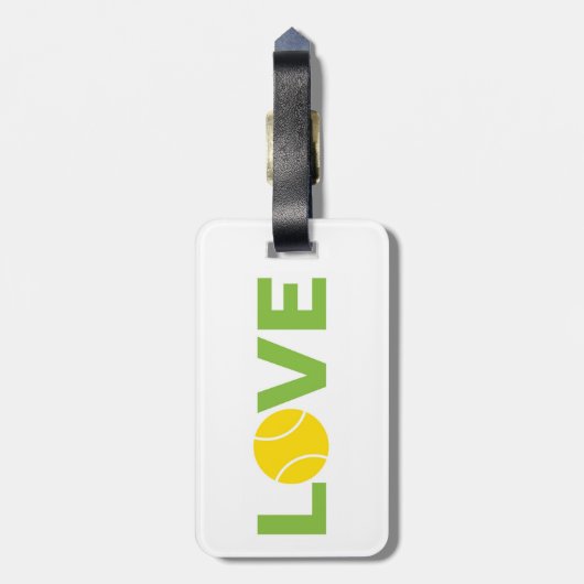 Tennis Bag Label Bagagelabel (Achterkant verticaal)