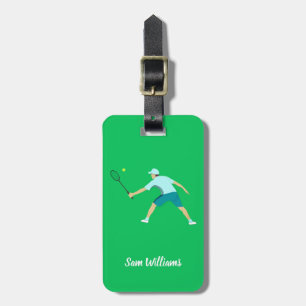Tennis Bagagelabel