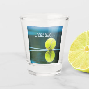 Tennis bal, ik zou die grappige cadeautje pakken shot glas