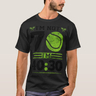 Tennis Ball 70 voor Tennis Player T-shirt