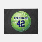 Tennis Ball Art Deurmat (Voorkant)
