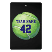 Tennis Ball Art Mini Klembord (Achterkant)