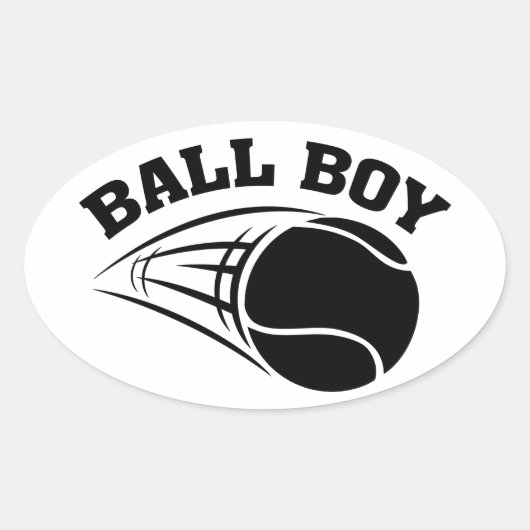 Tennis - Ball Boy Stickers (Voorkant)