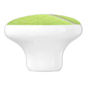 Tennis Ball Ceramic Knob. Keramische Knop (Zijkant)