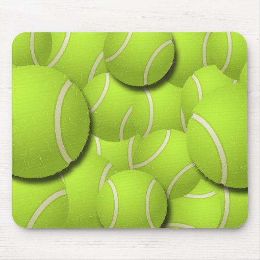 TENNIS BALL COLLAGE MUISMAT (Voorkant)