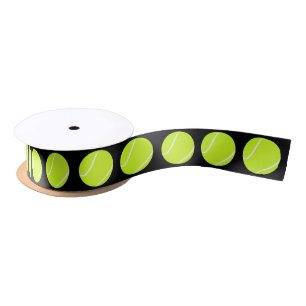 Tennis Ball Decorative Wrapping Ribbon Lint