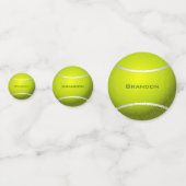 Tennis Ball Design Table Confetti (Achterkanten)