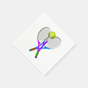 Tennis Ball en Rackets Servet
