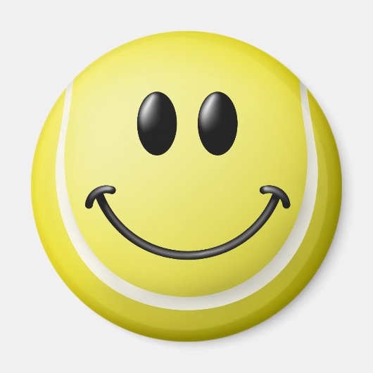 Tennis Ball Face Magneet (Voorkant)
