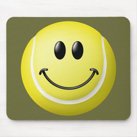 Tennis Ball Face Muismat (Voorkant)