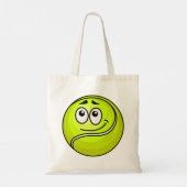 Tennis Ball Face Tote Bag (Achterkant)