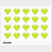 TENNIS BALL HART STICKER (Vel)